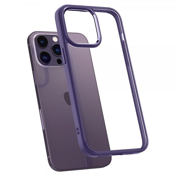 Spigen iPhone 14 Pro Deksel Ultra Hybrid Deep Purple