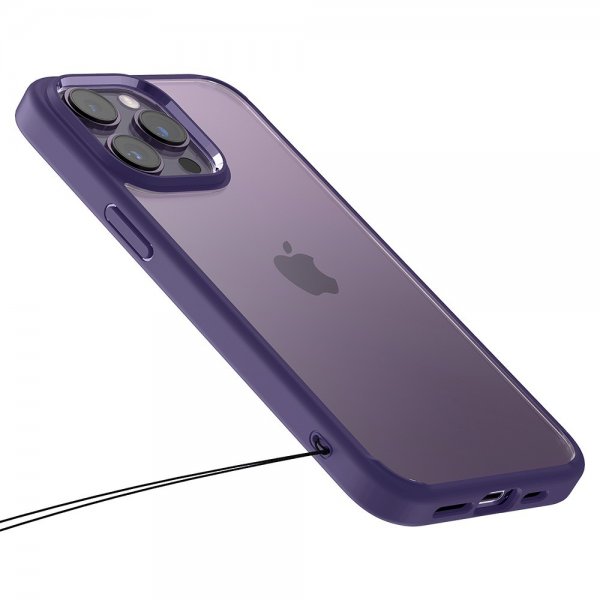 Spigen iPhone 14 Pro Deksel Ultra Hybrid Deep Purple