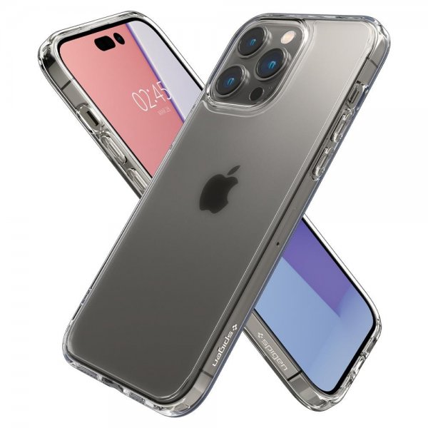 Spigen iPhone 14 Pro Deksel Ultra Hybrid Frost Clear