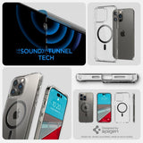 Spigen iPhone 14 Pro Deksel Ultra Hybrid MagFit Carbon Fiber
