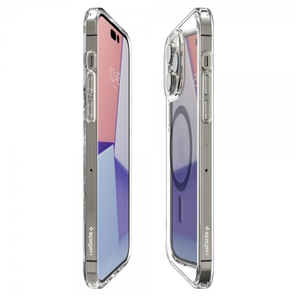 Spigen iPhone 14 Pro Deksel Ultra Hybrid MagFit Carbon Fiber