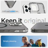 Spigen iPhone 14 Pro Deksel Ultra Hybrid MagFit Frost Black