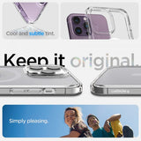 Spigen iPhone 14 Pro Deksel Ultra Hybrid MagFit Frost Clear