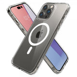 Spigen iPhone 14 Pro Deksel Ultra Hybrid MagFit White