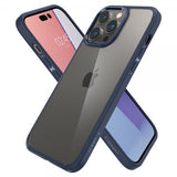 Spigen iPhone 14 Pro Deksel Ultra Hybrid Navy Blue