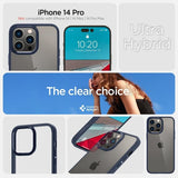 Spigen iPhone 14 Pro Deksel Ultra Hybrid Navy Blue