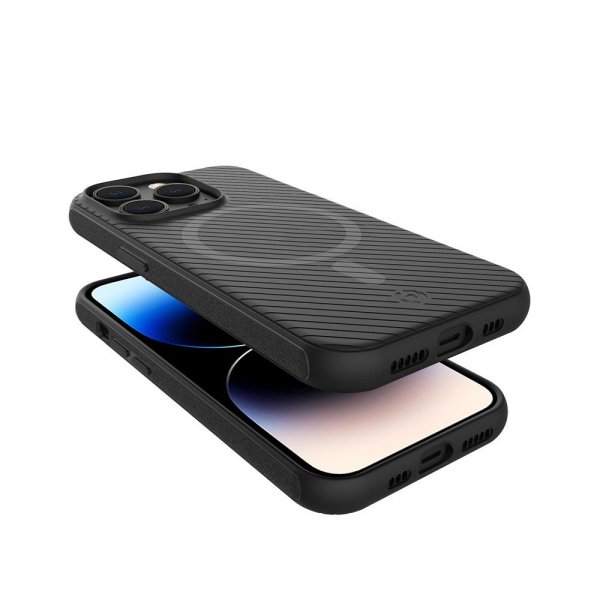 Celly iPhone 14 Pro Deksel ULTRAMAG Svart