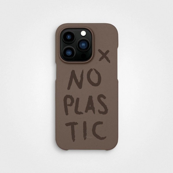 agood company iPhone 14 Pro Deksel Plantebasert No Plastic Earth Brown