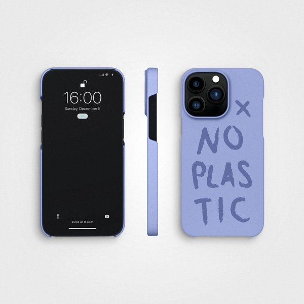 agood company iPhone 14 Pro Deksel Plantebasert No Plastic Vista Blue
