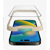 PanzerGlass iPhone 14 Pro Skjermbeskytter Ultra-Wide Fit Anti-reflective EasyAligner