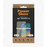 PanzerGlass iPhone 14 Pro Skjermbeskytter Ultra-Wide Fit EasyAligner