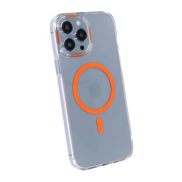 iPhone 14 Pro Deksel TPU MagSafe Oransje