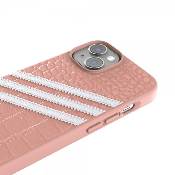 Adidas iPhone 14 Deksel 3 Stripes Snap Case Alligator Pink