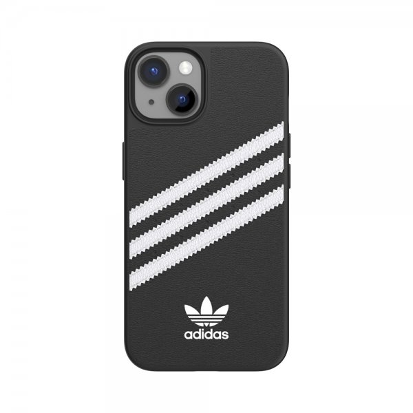 Adidas iPhone 14 Deksel 3 Stripes Snap Case Svart Hvit