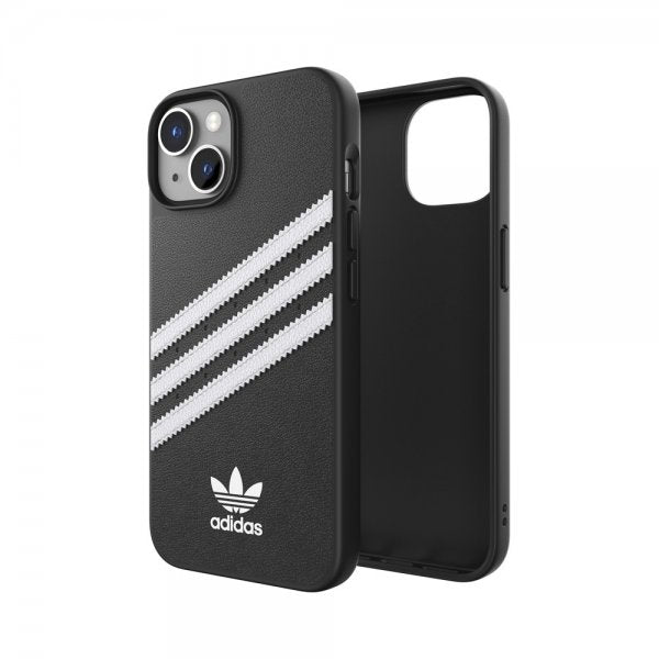 Adidas iPhone 14 Deksel 3 Stripes Snap Case Svart Hvit