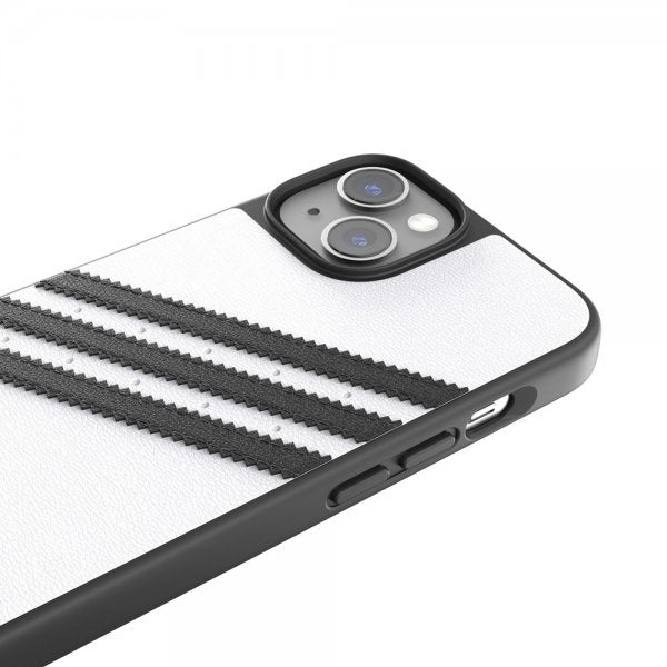 Adidas iPhone 14 Deksel 3 Stripes Snap Case Hvit Svart