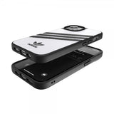 Adidas iPhone 14 Deksel 3 Stripes Snap Case Hvit Svart
