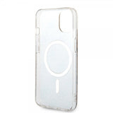 Guess iPhone 14 Deksel 4G Pattern MagSafe Brun