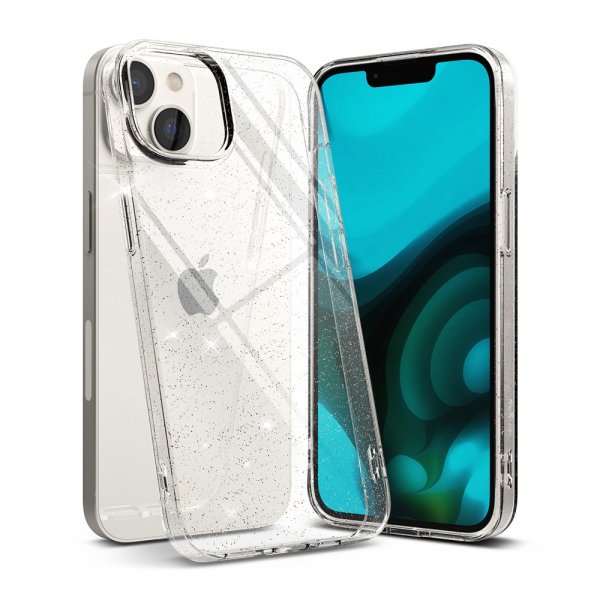 Ringke iPhone 14 Deksel Air Glitter Clear