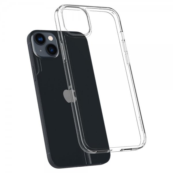 Spigen iPhone 14 Deksel AirSkin Hybrid Crystal Clear