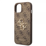 Guess iPhone 14 Deksel Big Metal Logo Brun