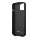 AMG iPhone 14 Deksel Carbon Effect Stamped Logo Svart