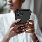 iPhone 14 Deksel Card Slide Svart