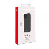 Celly iPhone 14 Deksel CROMO Svart