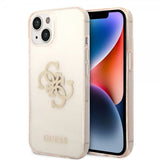 Guess iPhone 14 Deksel Full Glitter Gull