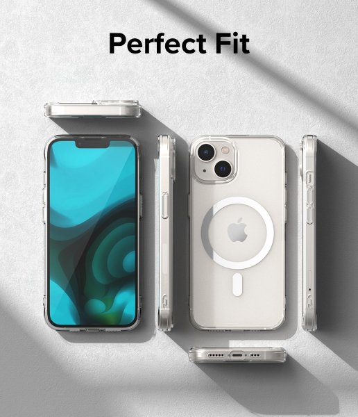 Ringke iPhone 14 Deksel Fusion Magnetic Matte Clear