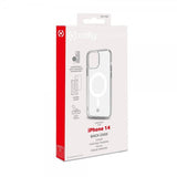 Celly iPhone 14 Deksel GELSKINMAG MagSafe Transparent
