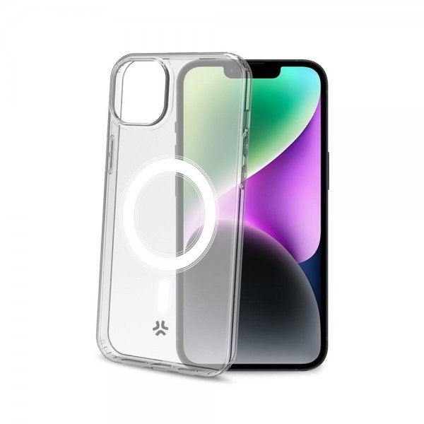 Celly iPhone 14 Deksel GELSKINMAG Transparent