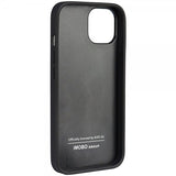 Audi iPhone 14 Deksel Genuine Leather Case Svart