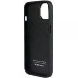 Audi iPhone 14 Deksel Genuine Leather Case Svart