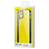 Baseus iPhone 14 Deksel Glitter Series Svart