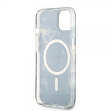Guess iPhone 14 Deksel Golden Marble MagSafe Svart
