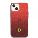 Ferrari iPhone 14 Deksel Gradient Scuderia Rød