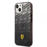 Ferrari iPhone 14 Deksel Gradient Scuderia Svart