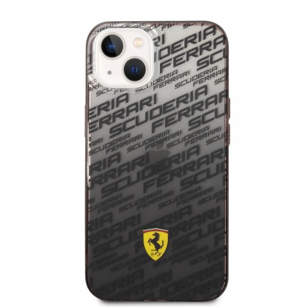 Ferrari iPhone 14 Deksel Gradient Scuderia Svart