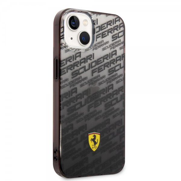 Ferrari iPhone 14 Deksel Gradient Scuderia Svart