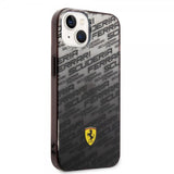Ferrari iPhone 14 Deksel Gradient Scuderia Svart