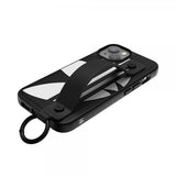 Adidas iPhone 14 Deksel Handstrap Case Svart Hvit