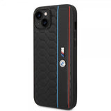 BMW iPhone 14 Deksel Hexagonal Pattern Svart