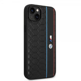 BMW iPhone 14 Deksel Hexagonal Pattern Svart