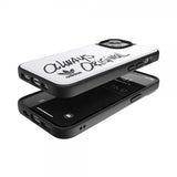 Adidas iPhone 14 Deksel Inlay Embroidery Case Hvit Svart