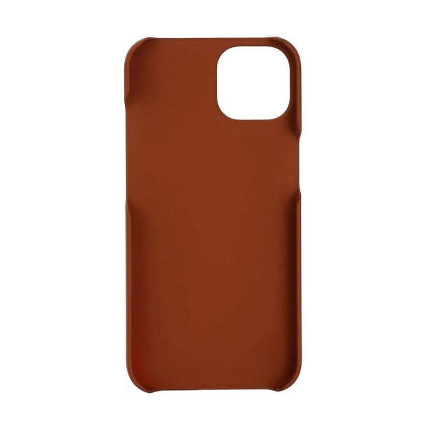 Krusell iPhone 14 Deksel Leather CardCover Cognac