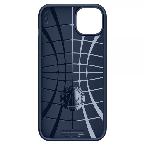 Spigen iPhone 14 Deksel Liquid Air Navy Blue