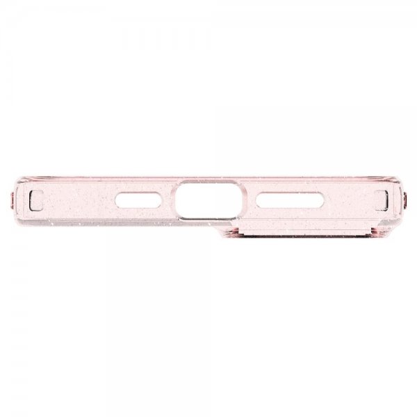 Spigen iPhone 14 Deksel Liquid Crystal Glitter Rose Quartz