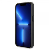 Karl Lagerfeld iPhone 14 Deksel Logo Perforert Svart