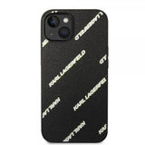 Karl Lagerfeld iPhone 14 Deksel Logomania Svart
